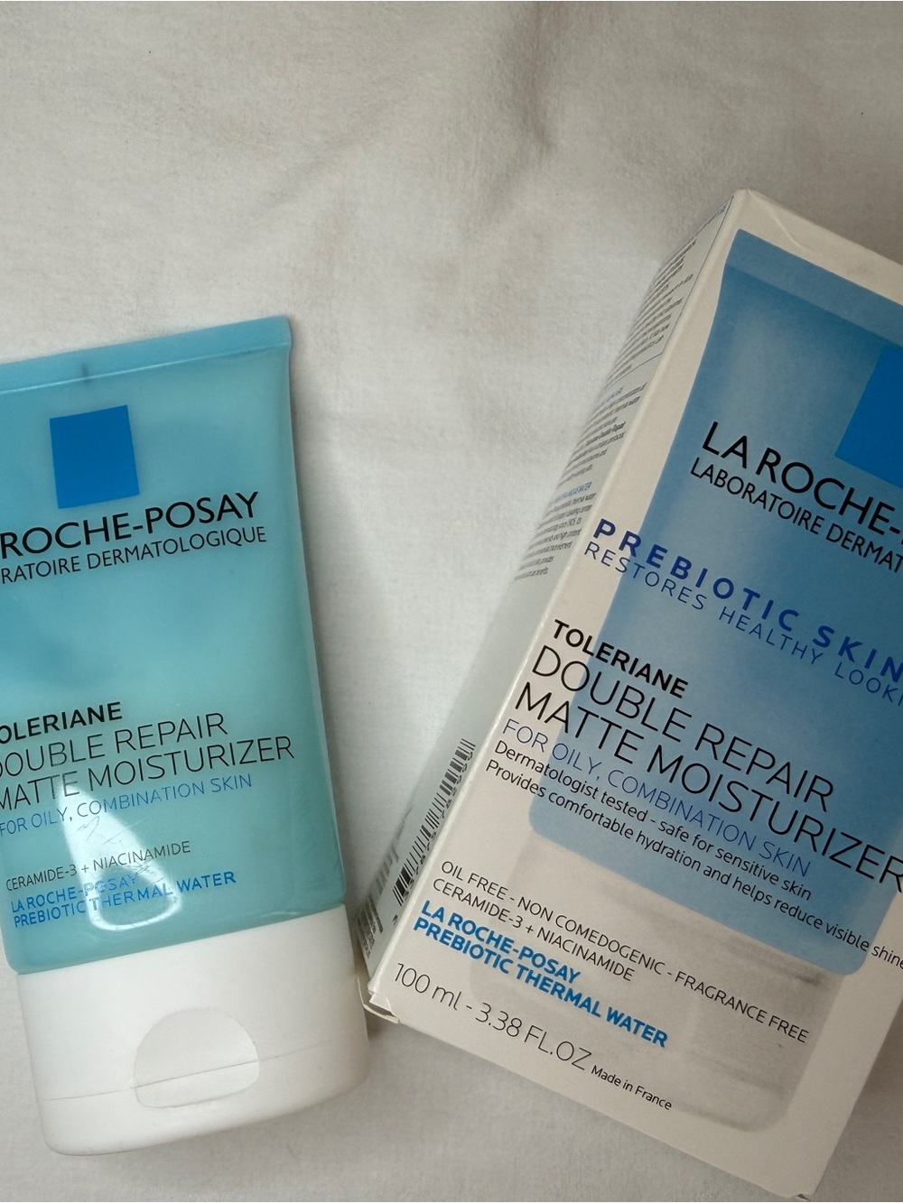 La Roche-Posay Toleriane Double Repair Matte Moisturizer - Light Blue